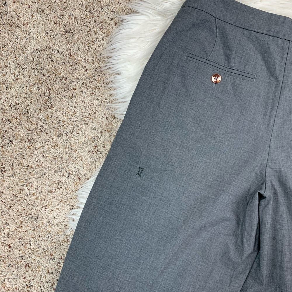 Kit & Ace Loose Is More Gray Wool Trouser Shorts - Picture 6 of 6